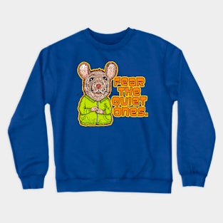 SECOND NATURE Quiet Mouse Crewneck Sweatshirt